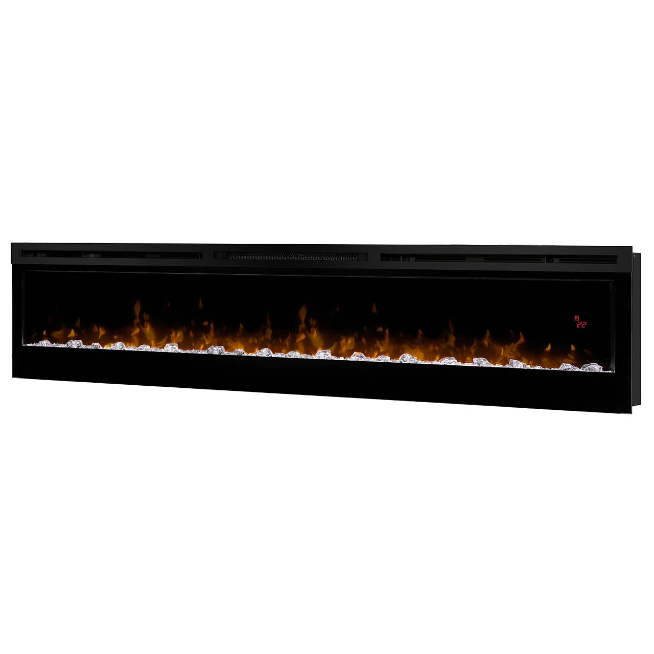 Prism Series 74" Linear Electric Fireplace